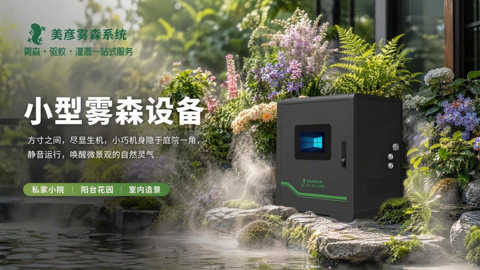 宜春花园庭院驱蚊系统